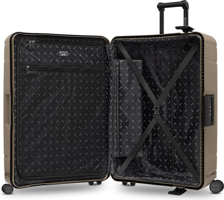 Produktbild Redolz Essentials 15 4-Rollen Trolley 75 cm mit Dreipunkt-Verschluss (100 l, XL (ab 115l))