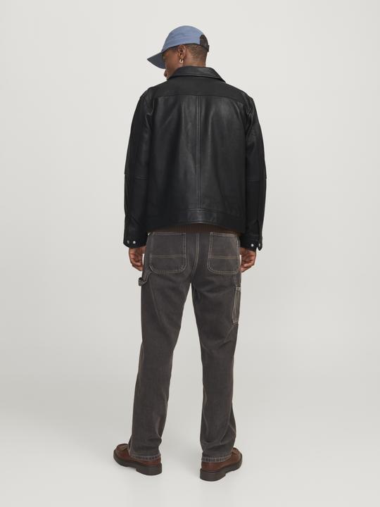 Immagine prodotto Jack & Jones Jorclean Leather Jacket Styd Aw24 (M)