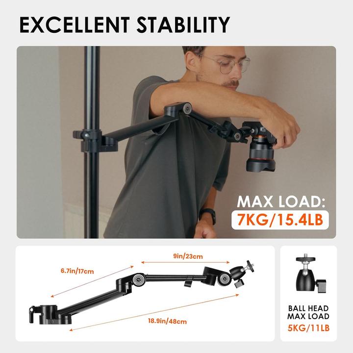 Produktbild Tarion Flexible Kamera-Tischhalterung (Metall)