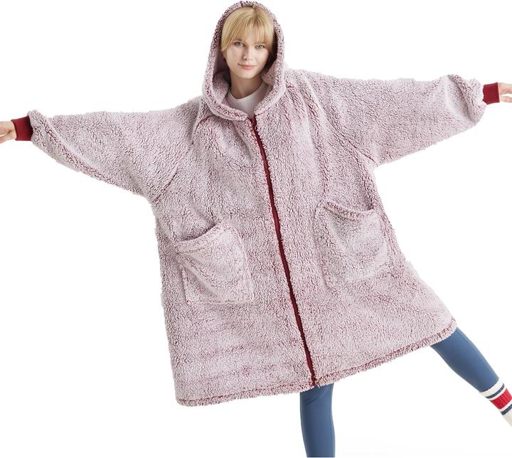 Immagine prodotto Bedsure Coperta con cappuccio