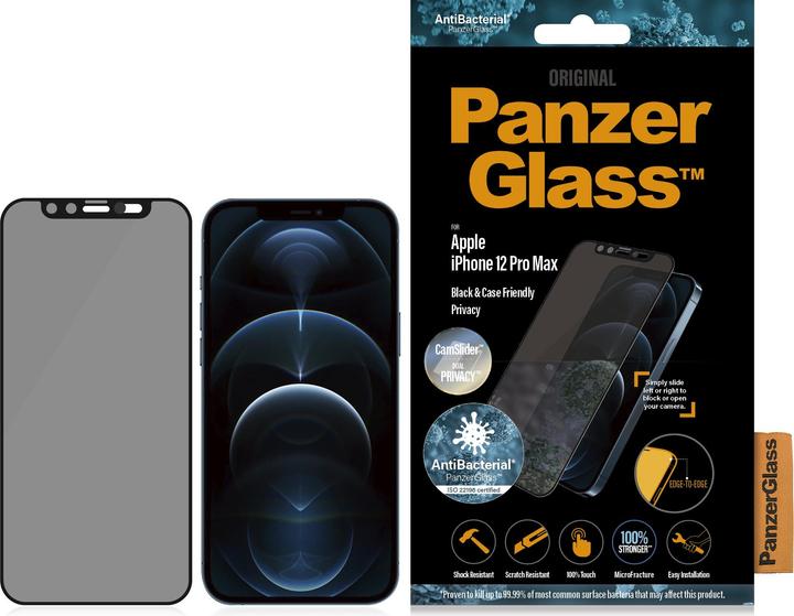 Produktbild PanzerGlass CaseFriendly (1 Stück, Apple iPhone 12 Pro Max)