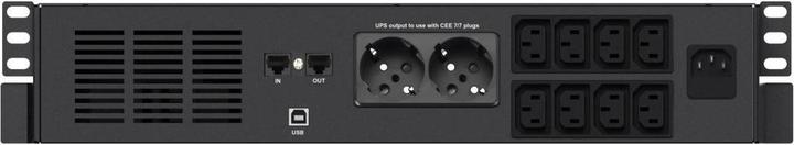 Immagine prodotto Infosec compatibile X4 1000 RM PLUS (1 VA, 600 W, Interattivo linea UPS)