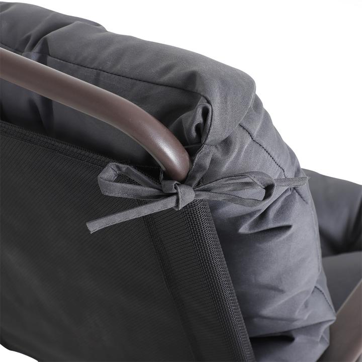 Actual product image Outsunny Chair cushion as a set of 2 (98 x 50 x 8 cm)