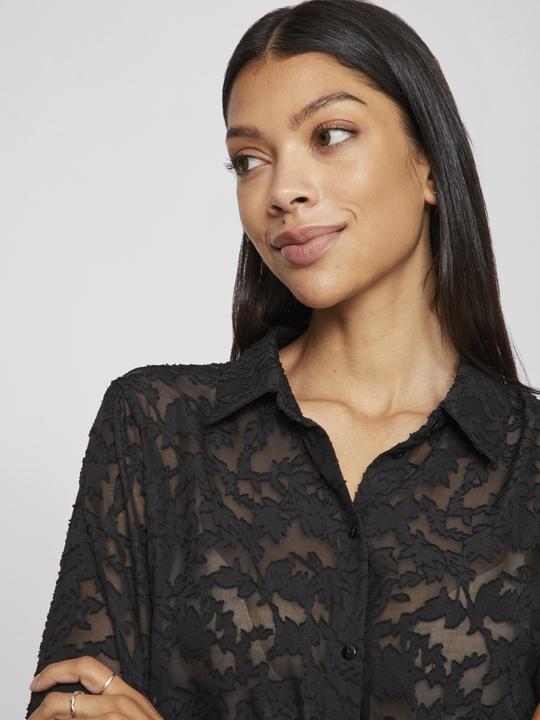 Produktbild Vila Regular Fit – Spitzen Hemd (42)