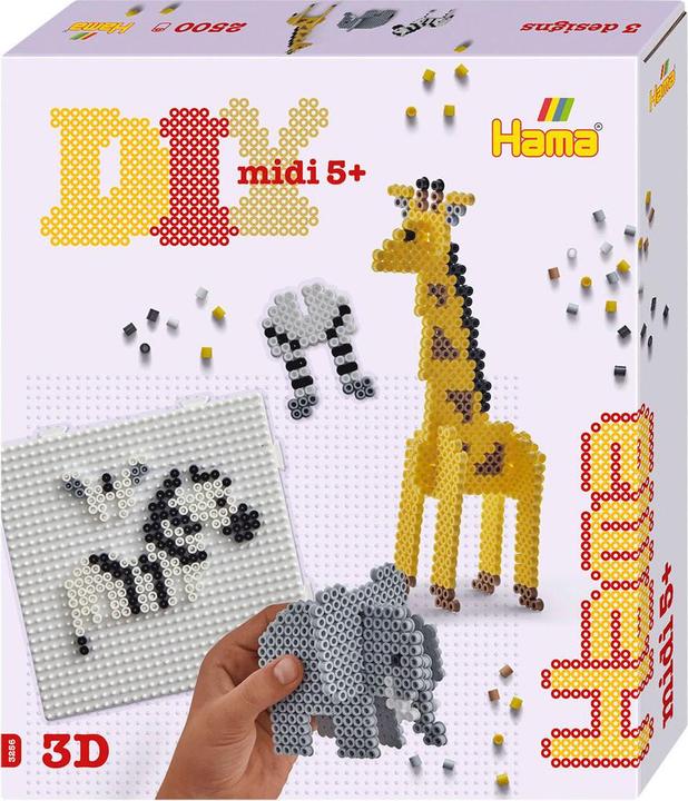 Produktbild Hama Geschenkpackung 3D Safari 2500 Perlen