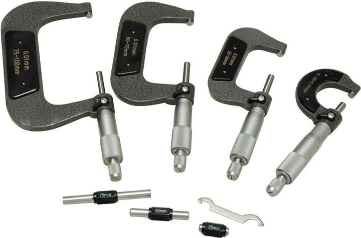 Holzmann Bügelmessschrauben Set