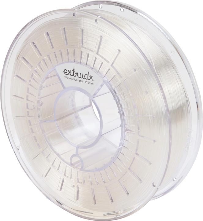 Immagine prodotto Extrudr Flex Semisoft trasparente 1,75 mm 750 g (TPU, 1.75 mm, 750 g, Trasparente)
