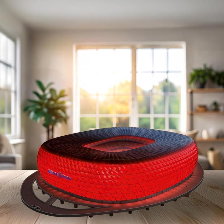 Produktbild Ravensburger Iconics: Allianz Arena - mit Licht (216 Teile)