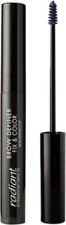 Radiant Professional Brow Definer Fix & Color Waterproof Long Lasting Eyebrow Mascara 0.16oz 06