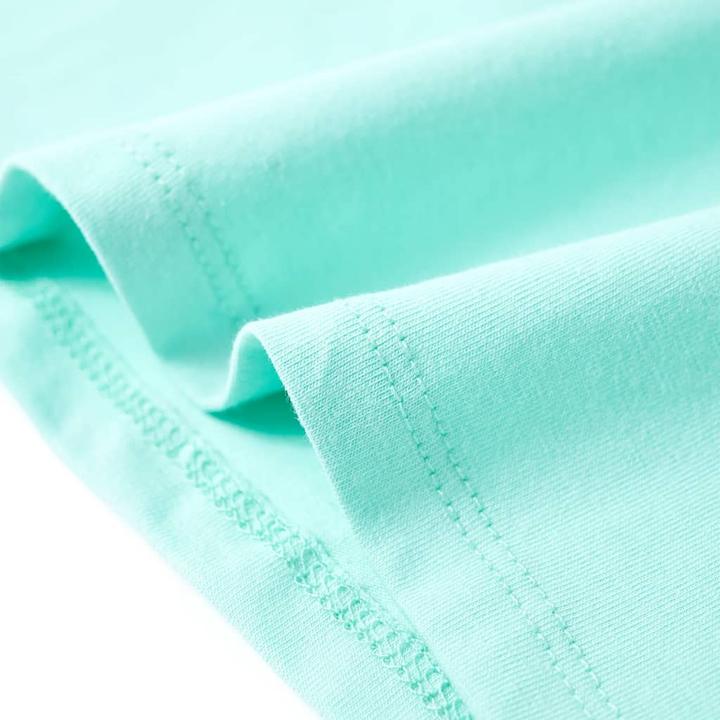 Immagine prodotto vidaXL Maglietta per bambini Verde menta chiaro 128,Materiale: 95 (128)