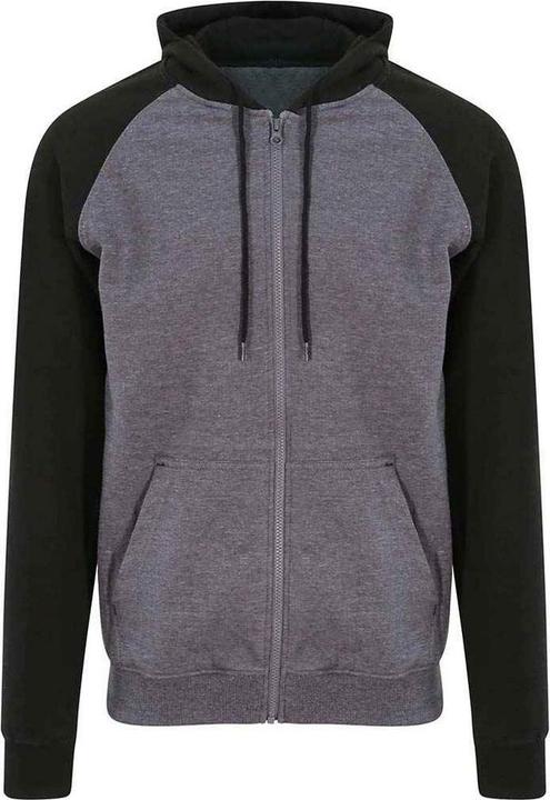 Immagine prodotto Awdis Just Hoods Felpa Due Colori con Cappuccio Uomo (M)