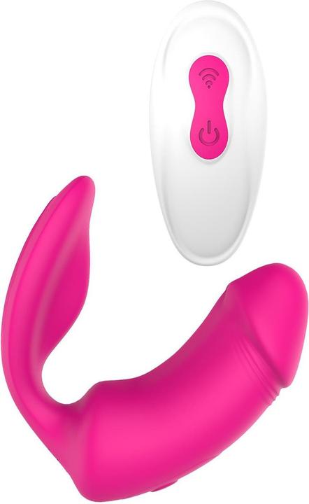 Dream Toys Vibes Of Love Remote Duo Pleaser Purple