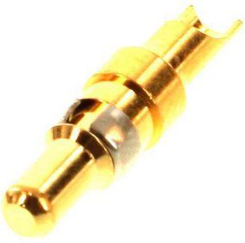 Actual product image RS PRO D-Sub plug connector power contact, plug, solder connection, copper alloy, gold via nick