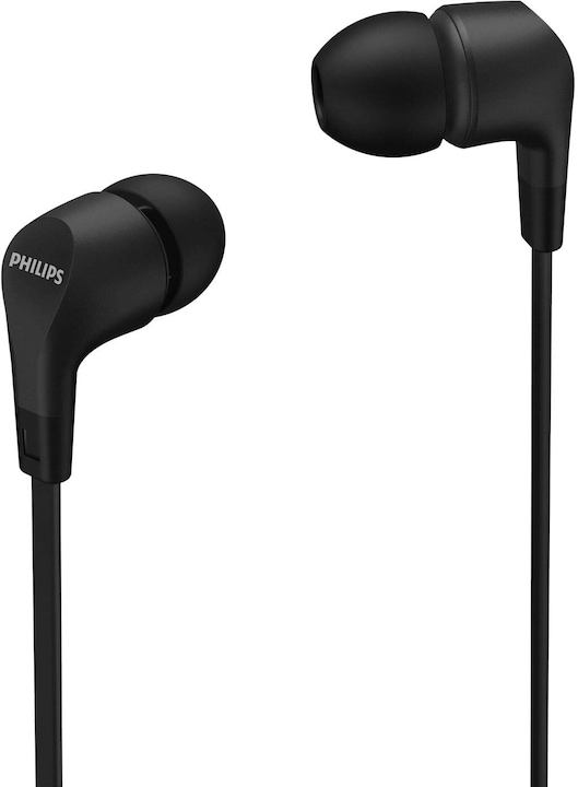 Philips Kabelgebundene In-Ear-Kopfhörer, TAE1105BK (keine Geräuschunterdrückung, Kabelgebunden)