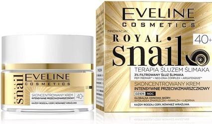 Actual product image Eveline Cosmetics - Royal Snail Intensely Anti-Wrinkle Day And Night Cream 40+ - Day And Night Cream (50 ml)