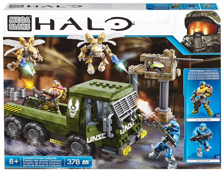 Image du produit Mega Bloks Éruption de drones Halo Covenant