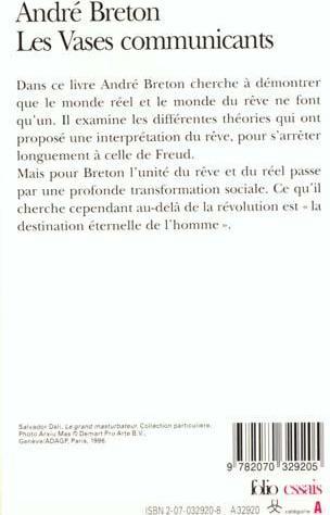 Immagine prodotto I vasi comunicanti (Francese, Breton André, 1996)