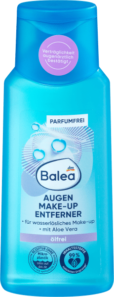 Actual product image dm Balea Eye Make-up Remover oil-free