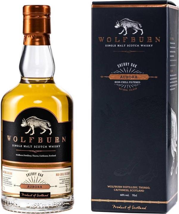 Actual product image Wolfburn Aurora (Single Malt, Scotch whisky, 1 x 70 cl)