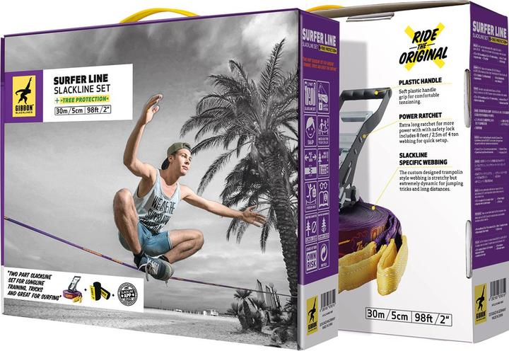 Actual product image Gibbon Surfer Line Treewear Set (27.50 m)