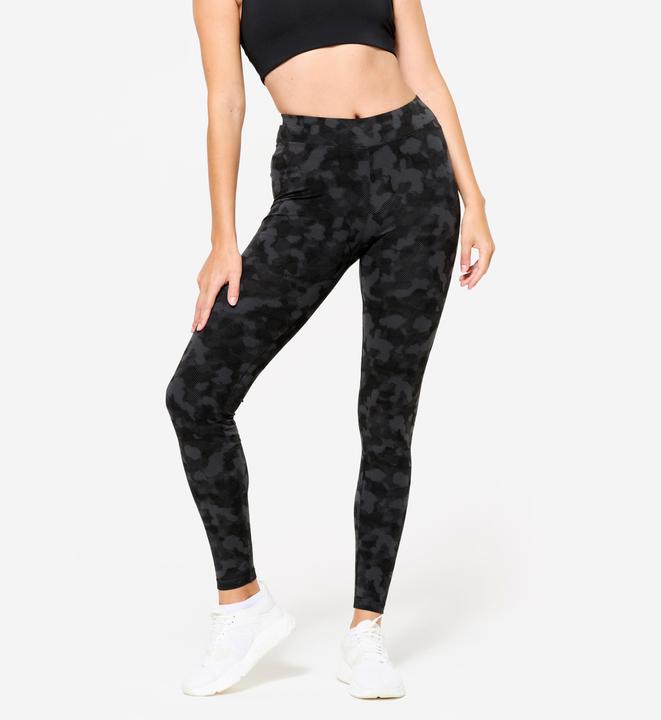 Produktbild Domyos Women's Cotton Fitness Leggings - Slate Grey (W26/L30)