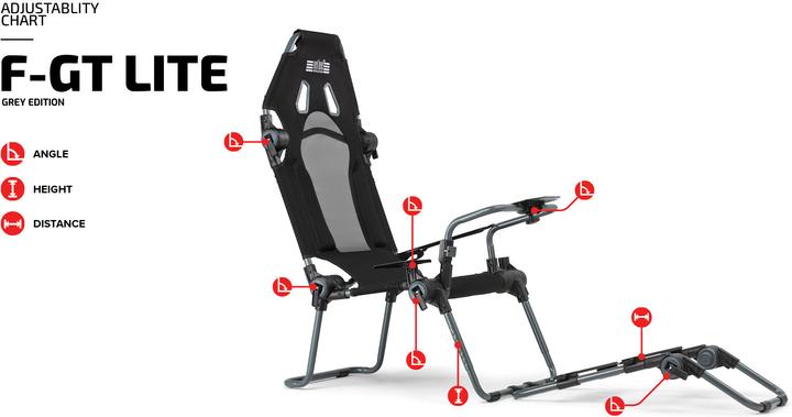 Produktbild Next Level Racing F-GT Lite Formula and GT Foldable Simulator Cockpit