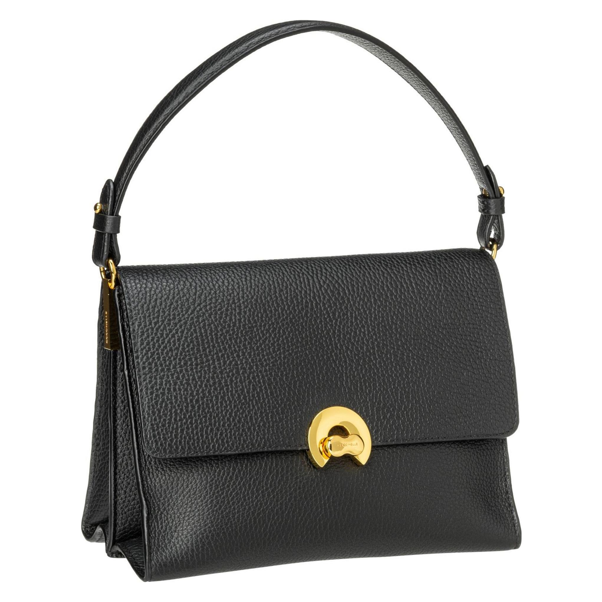 Coccinelle, Damen, Handtasche, Schultertasche Binxie 1801, Schwarz