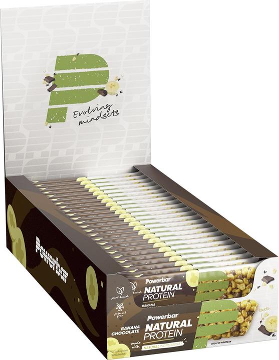 Actual product image Powerbar Natural Protein (Banana Chocolate, 18 pcs., 720 g)