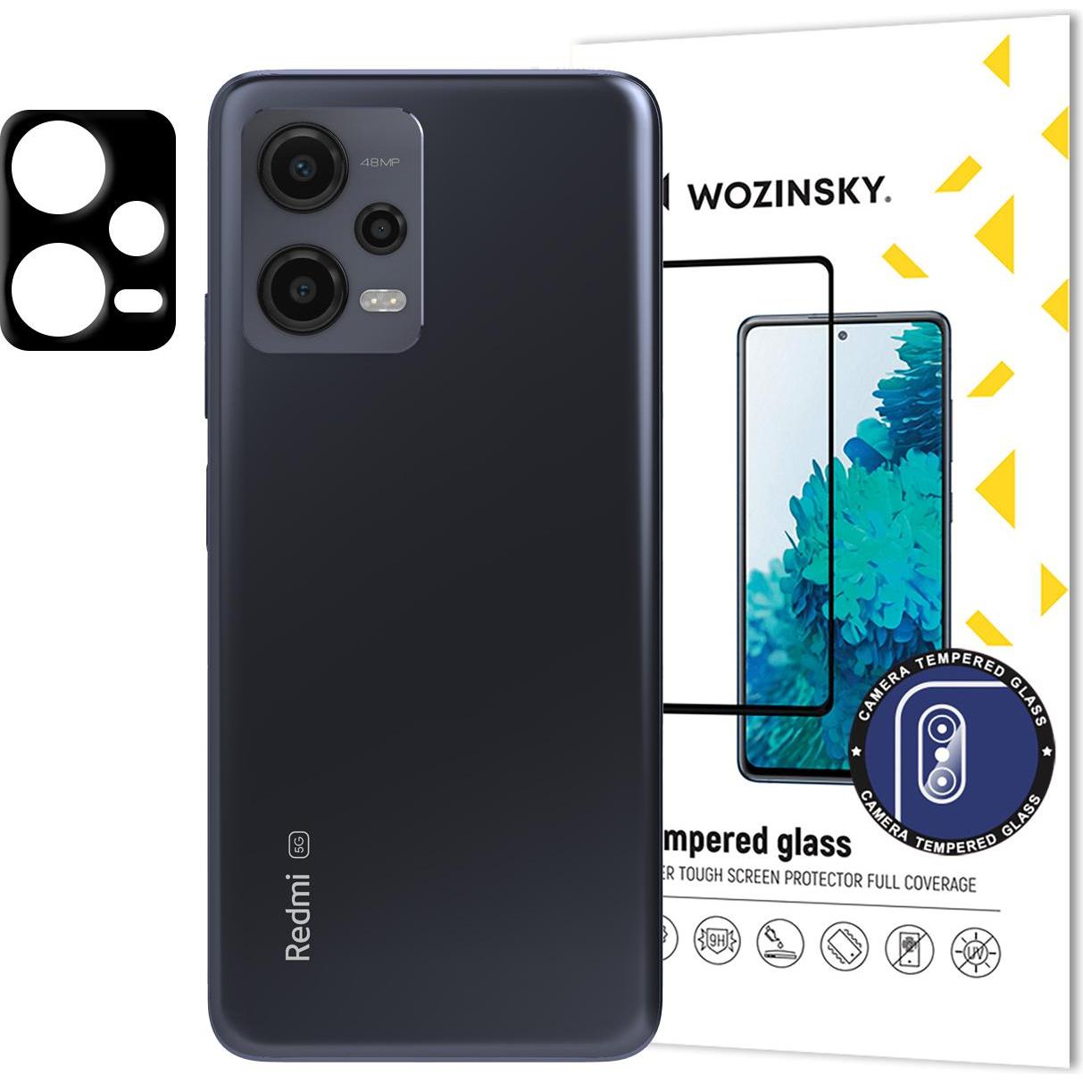 Wozinsky Vetro temperato completo per Xiaomi Redmi Note 12 5G / Poco X5 5G Camera 9H (1 pz., Xiaomi Poco X5, Xiaomi Redmi Note 12 5G), Pellicola prote