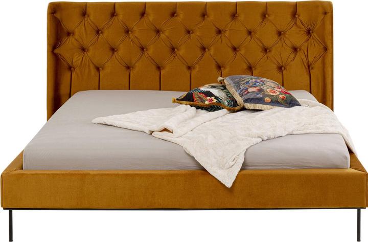 Actual product image Kare Design Bett Audrey Gold 160x200cm (160 x 200 cm)