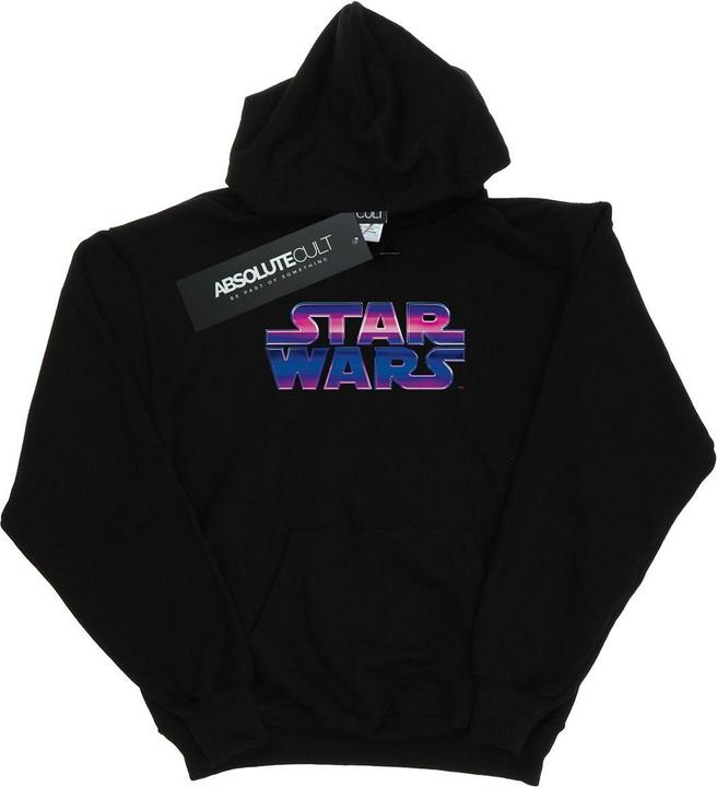 Star Wars Neon Logo Kapuzenpullover (L)