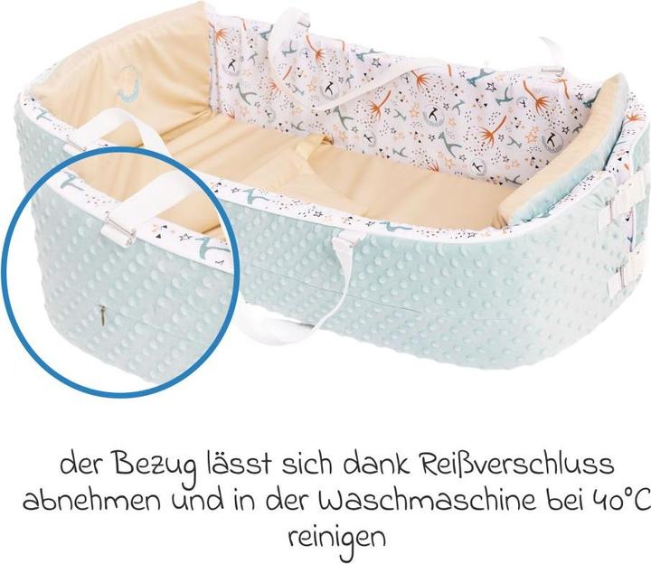 Produktbild QuarttoLino 4 in 1 Babynest für Hochstuhl ab Geburt Babynestchen & Bettschlangen