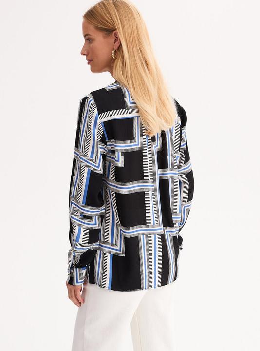 Immagine prodotto Anne Weyburn Bluse mit Henley-Ausschnitt (44)