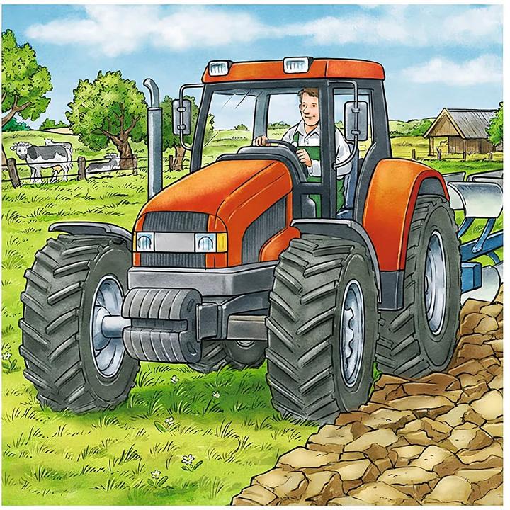 Image du produit Ravensburger Machines agricoles (49 pièces)