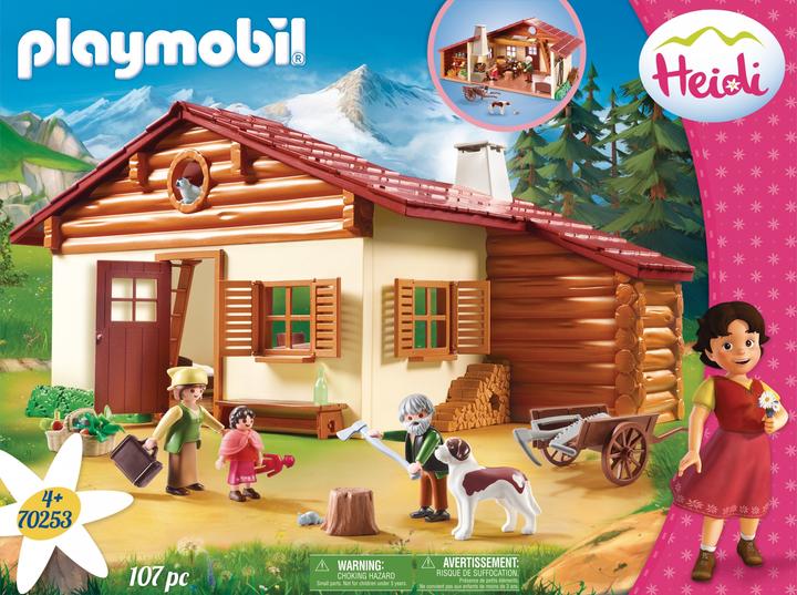 Immagine prodotto Playmobil Heidi e il nonno al rifugio (70253, Playmobil Heidi)