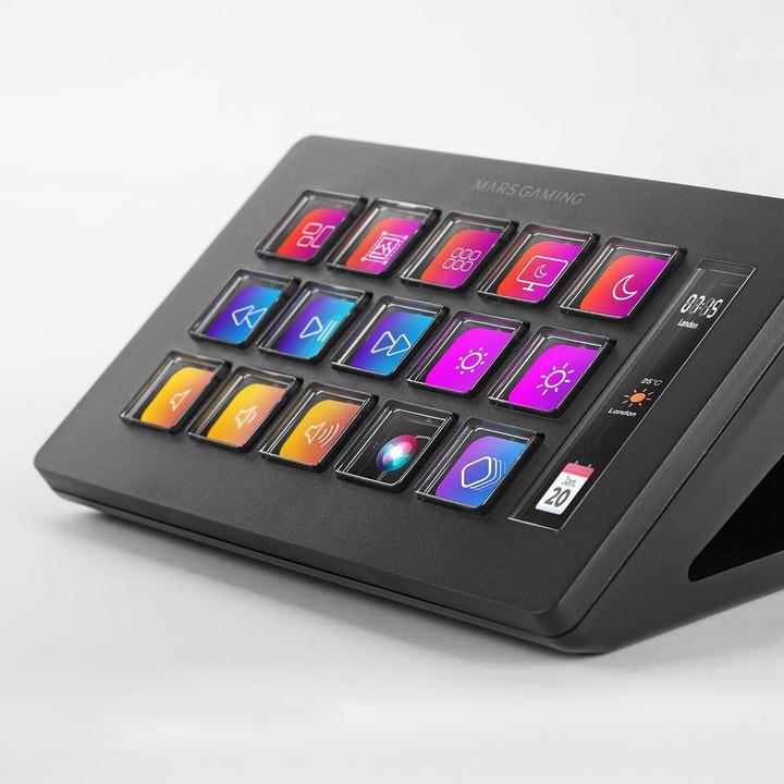 Produktbild Mars Gaming Console De Streaming Stream Deck Slim Msd-One (Noir) (Mac, Windows)