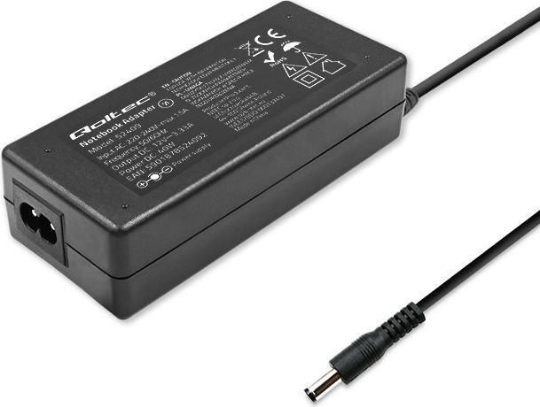 Actual product image Qoltec 40W power supply unit | 12V | 3.33a | 5.5*2.1 | + power cable (40 W)