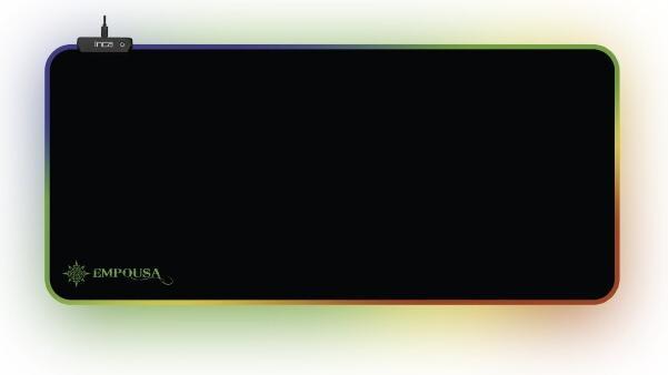 Inca EMPOUSA RGB 7 LED MOUSEPAD (770x295x3mm) (XL)