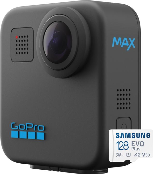 GoPro MAX 360 (2025) (inkl. 128 GB MicroSDXC-Karte) (GPS, WLAN, Bluetooth)