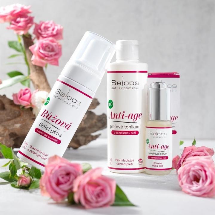 Actual product image Saloos Anti-Age Lifting Firming Serum - Damask Rose, 20 ml (20 ml)