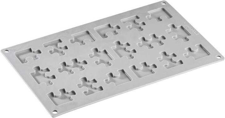 Pavoni Puzzle con stampo in silicone