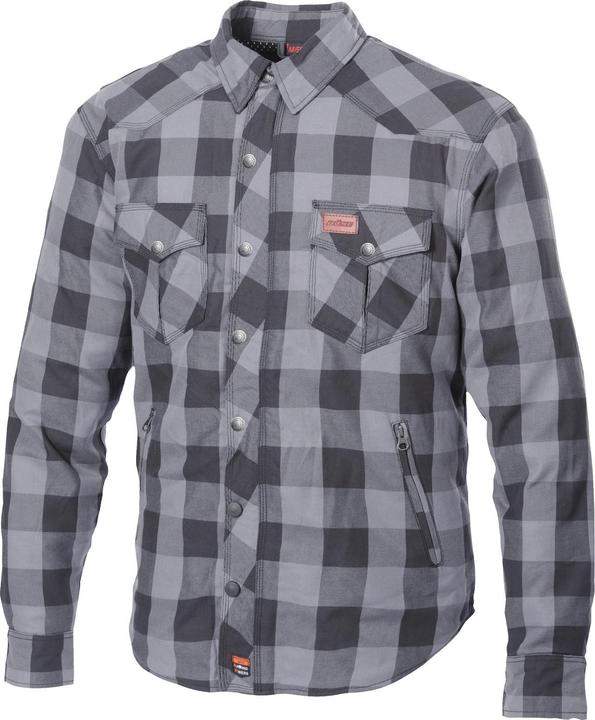 Immagine prodotto Büse Fairbanks Textilhemd Grau 2XL (Uomini, XXL)