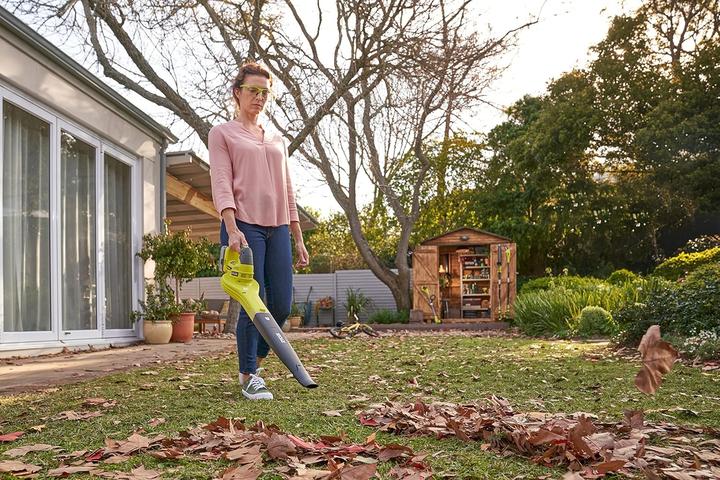 Actual product image Ryobi OBL1820S (Rechargeable battery operated, Leaf blower)