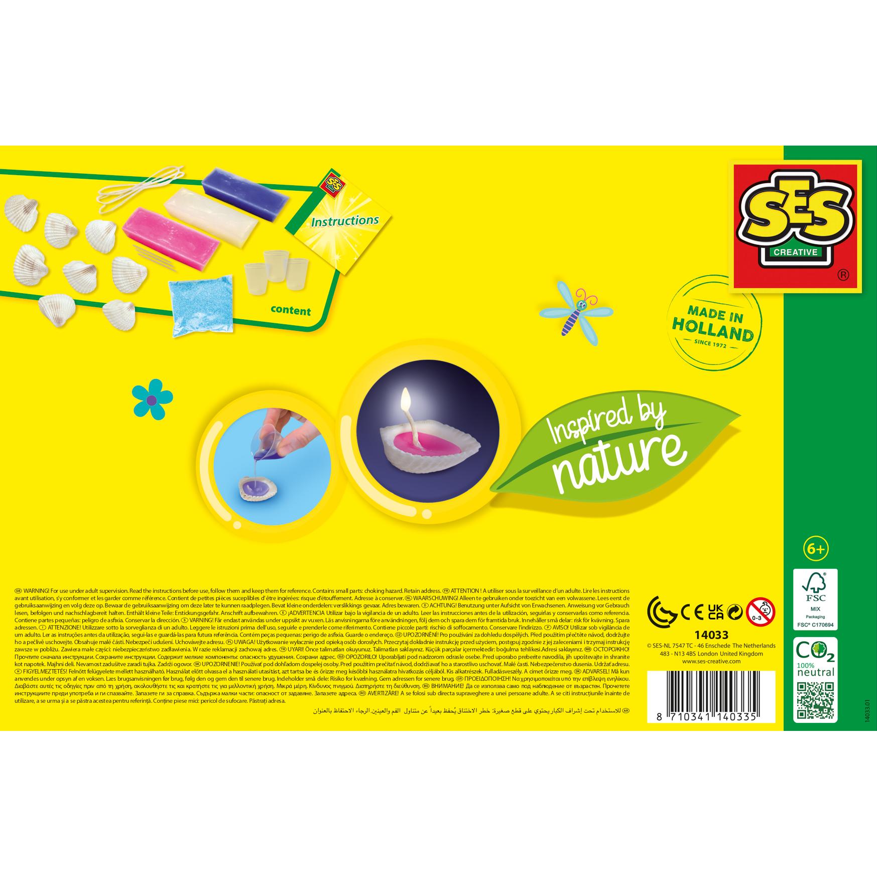 Thumbnail - Ses Muschelkerzen - Inspired by nature