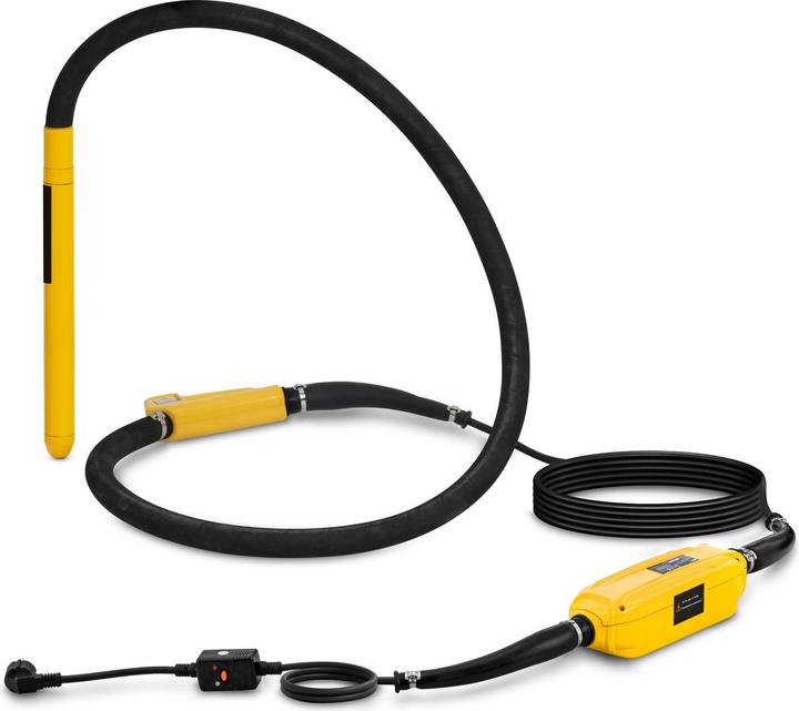 MSW High-Frequency Concrete Vibrator with Converter - 1200 W - 435 x 40 mm - 230 V