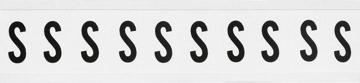 Brady Serie W15, labels met cijfers en letters