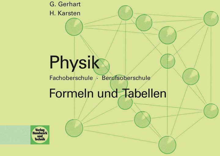 Produktbild Physik FOS -- BOS (Deutsch, Gerhart Günter, 2010)