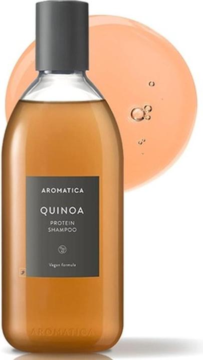 Image du produit Aromatica Shampooing aux protéines de quinoa (400 ml, Shampoing liquide)