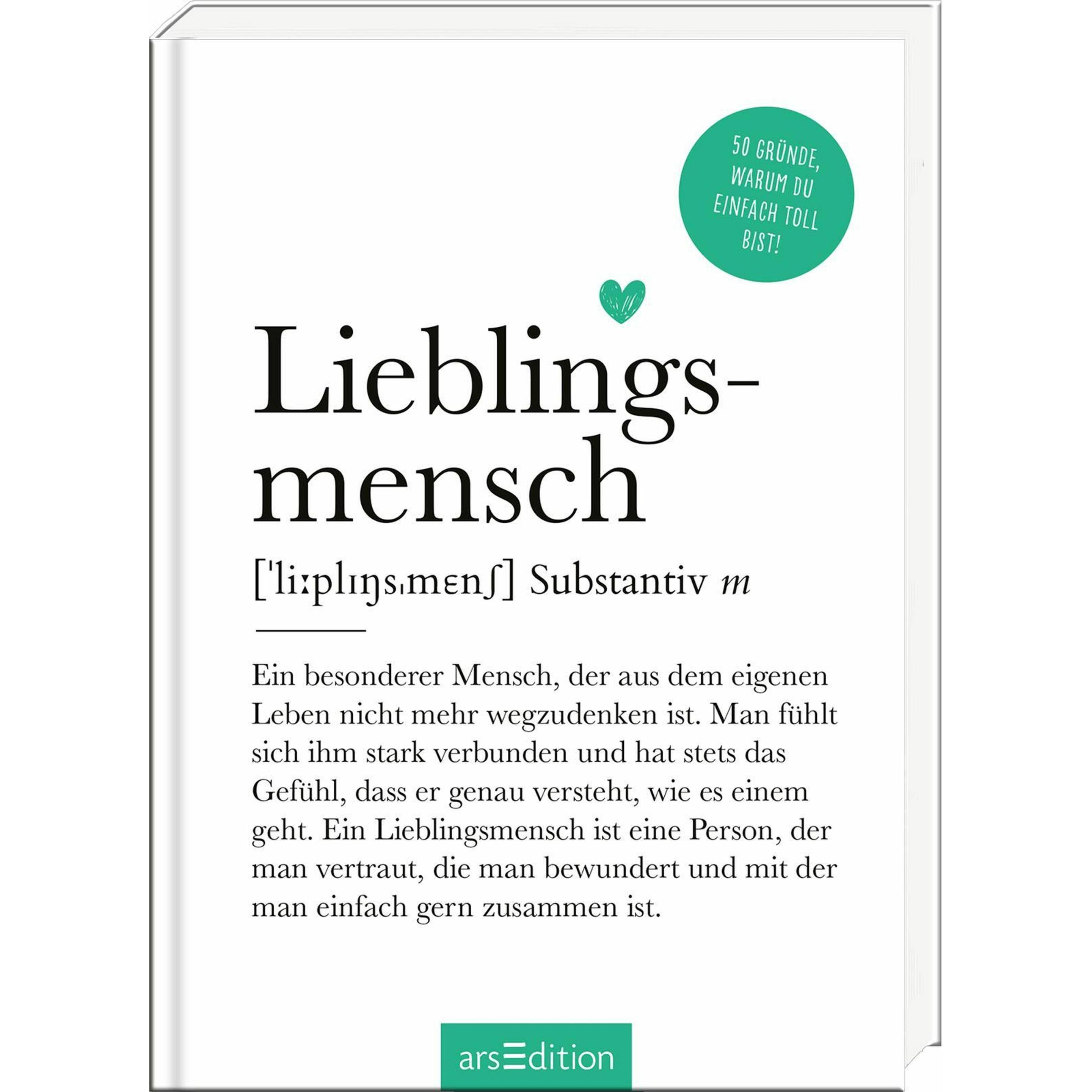 Lieblingsmensch (Substantiv, m), Belletristik