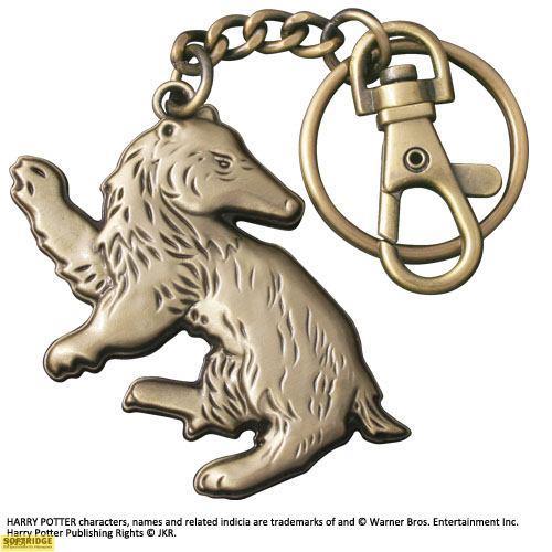 Produktbild Noble Collection Harry Potter porte-clés métal Hufflepuff 7 cm
